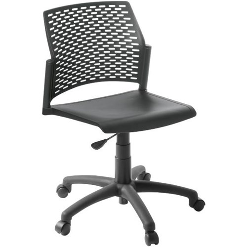 Punch Swivel Task Chair Black