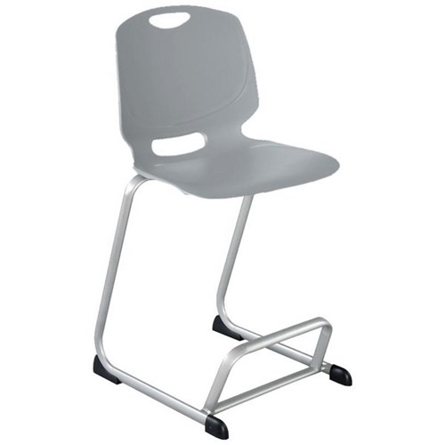 Project Cantilever Lab Stool Chair Smoke