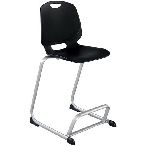 Project Cantilever Lab Stool Chair Black