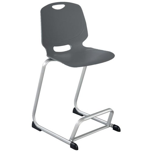Project Cantilever Lab Stool Chair Grey