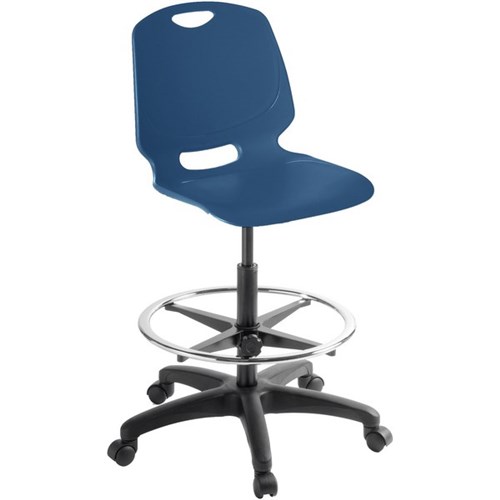 Project Swivel Highlift Chair Navy