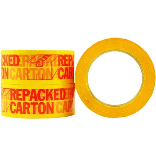 Pomona S111RP Message Tape Repacked Carton 48mm x 100m