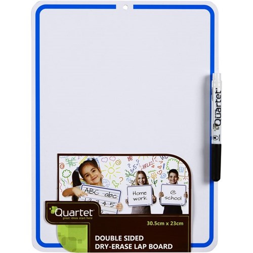 Quartet Double Sided Lapboard Whiteboard Non-Magnetic 305 x 230mm