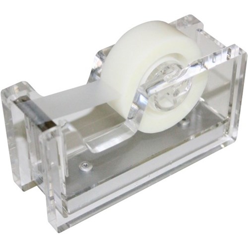 GBP Tape Dispenser 19mmx33m Clear/Silver OfficeMax NZ