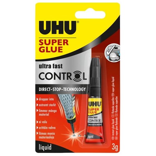 UHU Liquid Super Glue 3g OfficeMax NZ