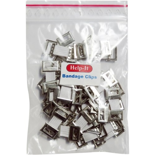 Help-It Bandage Clips, Pack of 50