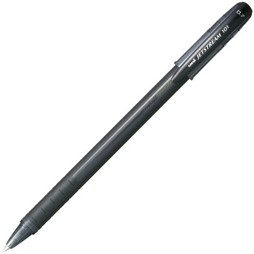 uni Jetstream SX101 Black Capped Rollerball Pen 0.7mm Fine Tip
