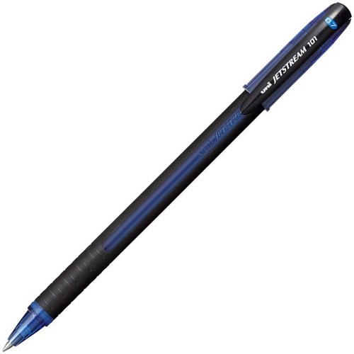 uni Jetstream SX101 Blue Capped Rollerball Pen 0.7mm Fine Tip