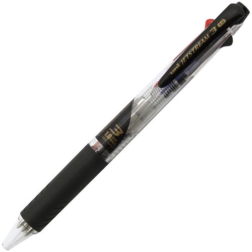 uni Jetstream 3 Colour Retractable Gel Rollerball Pen 0.7mm Fine Tip