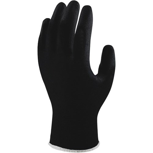 Lynn River Miluthan Nylon Gloves PU Palm Black Small, Pair