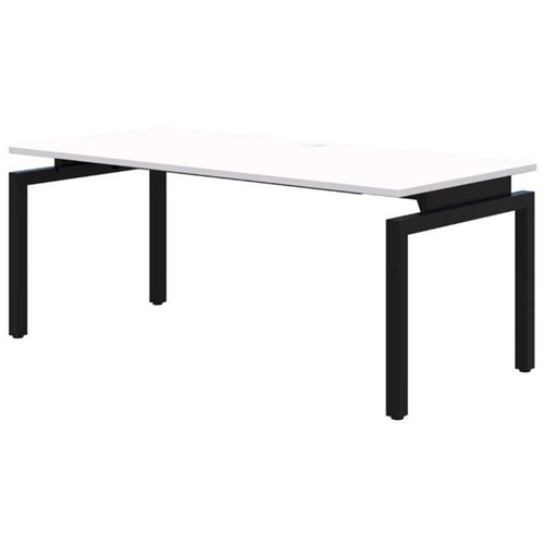 1800x800x720mm (wxdxh) Snow Velvet/Black