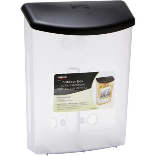 Deflecto Outdoor Brochure Holder A4 Single Portrait With Lid OfficeMax NZ