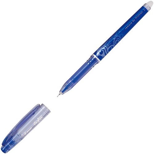 Pilot Frixion Point Blue Gel Rollerball Pen Fine 0.4mm