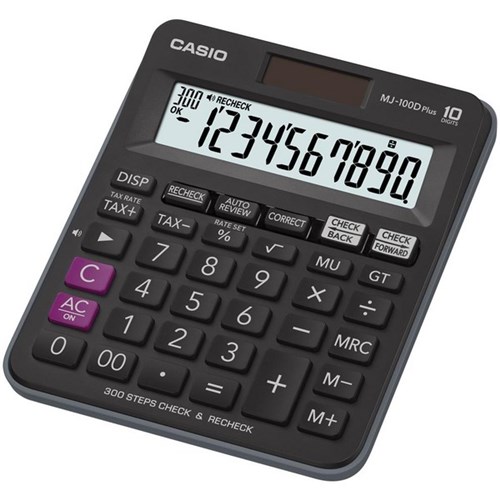 Casio MJ-100D Plus Desktop Tax Calculator