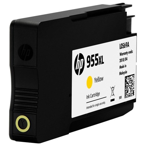 HP 955XL Yellow Ink Cartridge High Yield L0S69AA