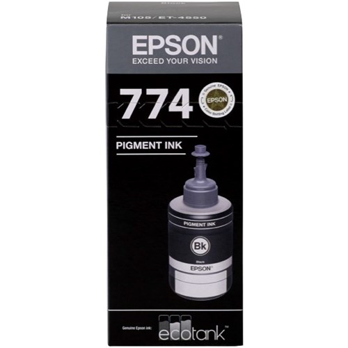 Epson T774 EcoTank Ink Bottle 140ml Black
