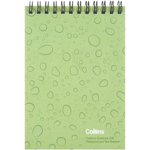 Collins A6 Spiral Notebook Waterproof Top Opening 25 Pages OfficeMax NZ