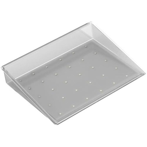 OS Function Wall A4 Paper Tray Holder Clear PVC