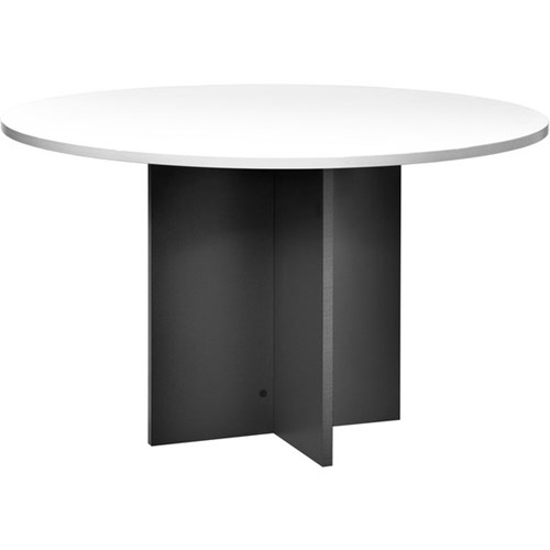 Emerge OT215 Meeting Table 1200mm White/Ironstone