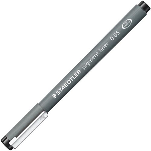 Staedtler Mars Graphic Black Pigment Liner Pen Extra Fine 0.05mm