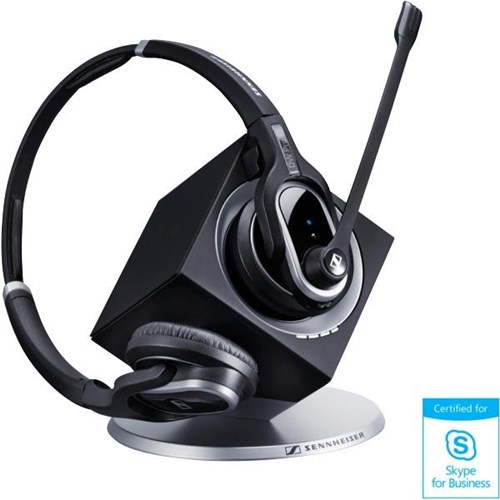EPOS Sennheiser DW Pro 2 MS Wireless Binaural Headset Skype For Business
