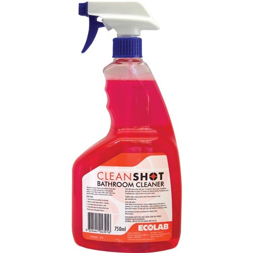 Ecolab Cleanshot Bathroom Cleaner Spray 750ml