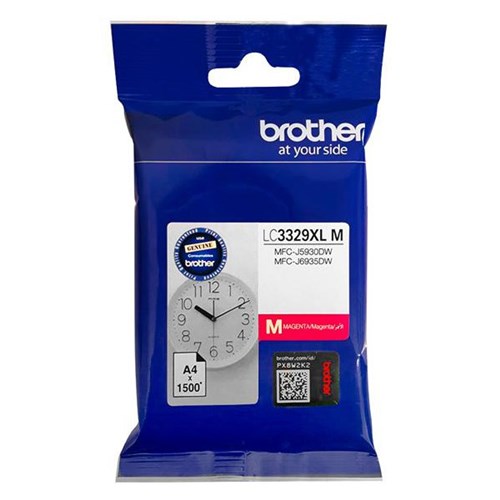 Brother LC3329XL-M Magenta Ink Cartridge High Yield