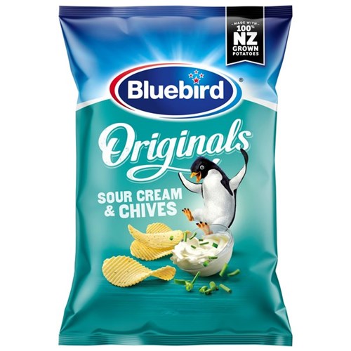 Bluebird Chips Original Sour Cream and Chives 150g