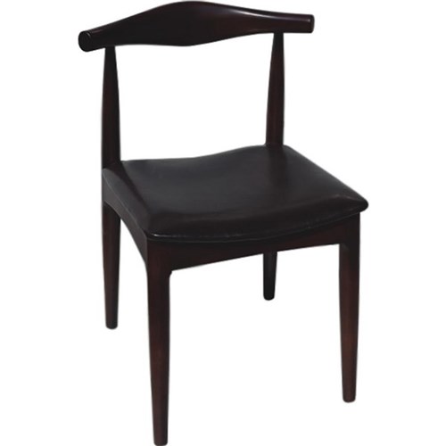 Marlin Visitor Chair Black/Elm