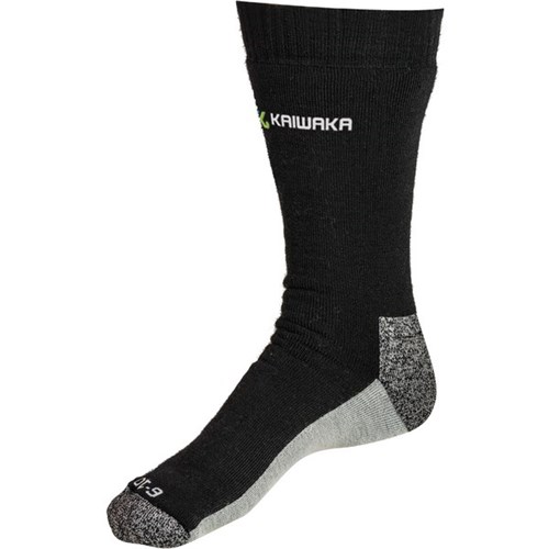 Kaiwaka Work Socks Medium Grey/Black