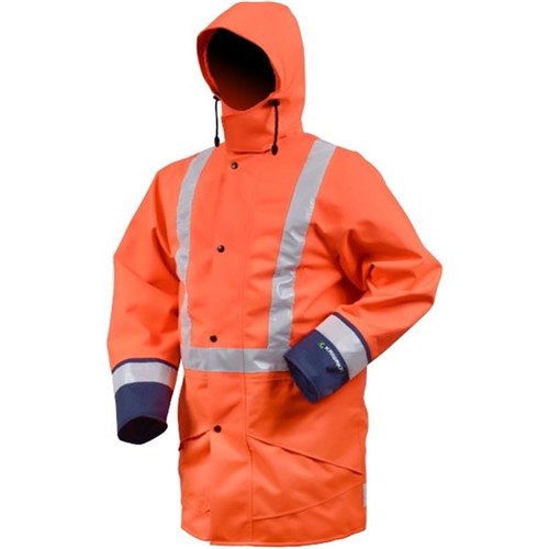 Kaiwaka Stormforce TTMC-W Parka Jacket Medium Orange
