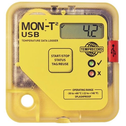 Mon-T2 USB Temperature Data Logger With LCD Display