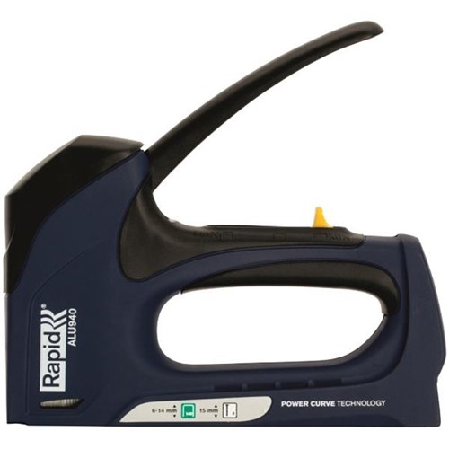 Rapid ALU940 Handtacker – Leicht & Kraftvoll, Für Holz, Folien, Teppiche