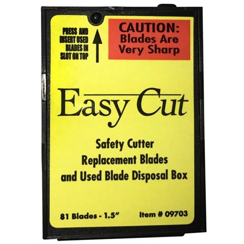 EC2000 Cutter Replacement Blades, Pack of 81