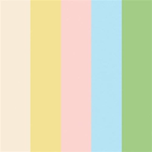 OfficeMax A3 80gsm Pastel Assorted Colours Premium Copy Paper, Pack of 500