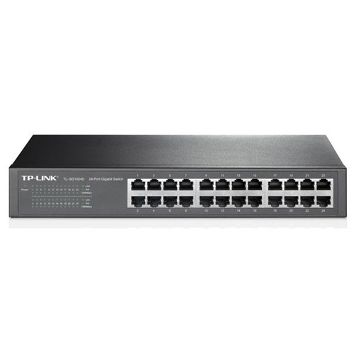 TP-Link TL-SG1024D 24 Port Rack Mountable Gigabit Switch Steel Case