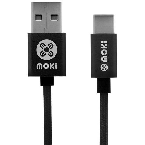 Moki USB Type-C SynCharge Braided Cable 900mm