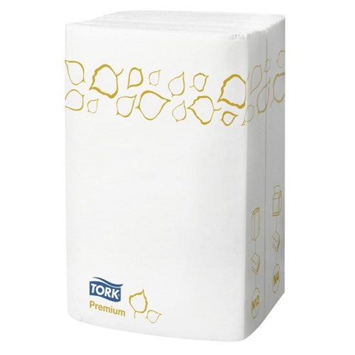 Tork Xpressnap Extra Soft Napkin White, Carton of 8 Packs