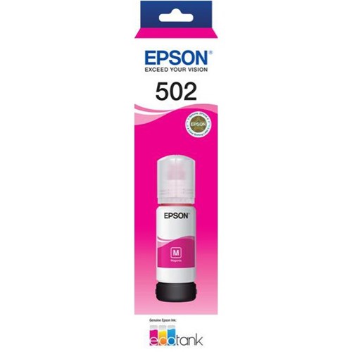Epson T502 EcoTank Ink Bottle 70ml Magenta