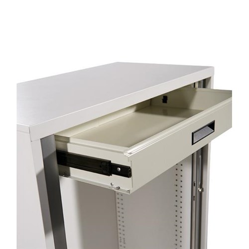 Strata 2 Shallow Drawer For 900mm Tambour White