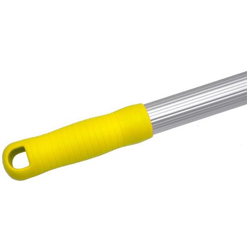 Pure Clean Aluminium Mop Handle Yellow 1.35m