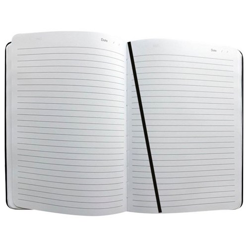 Milford Rhapsody Hard Cover Notebook A5 Dark Grey 192 Pages