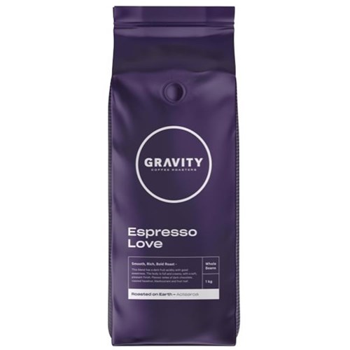 Gravity Espresso Love Coffee Beans 1kg
