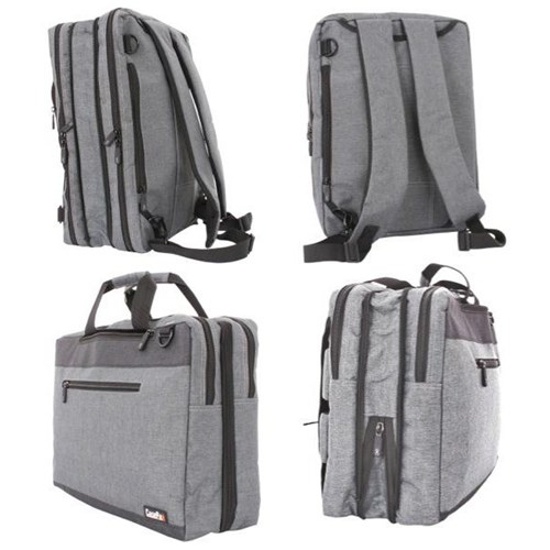 Casepax City Series Backpack Laptop Bag 16 Inch Urban Grey