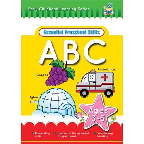 Greenhill ABC Upper Case Activity Book 3-5 Years