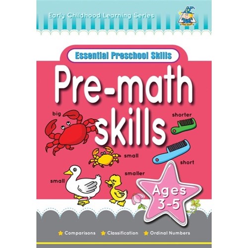 Greenhill Pre Math Skills Activity Book 3-5 Years