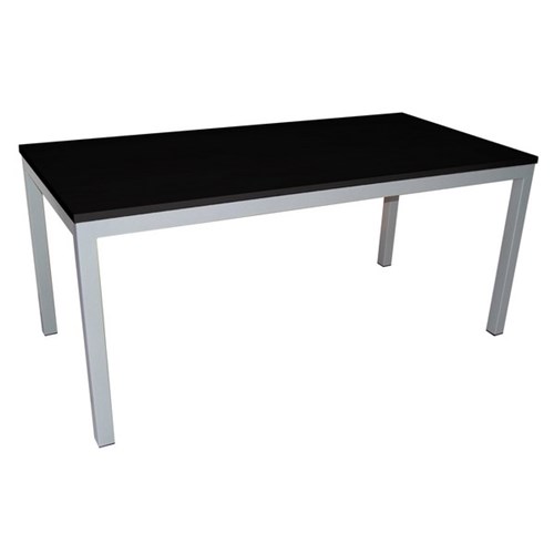 Kompact Meeting Table 1200x600mm Black/Silver