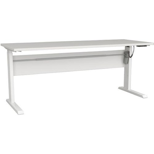 Cubit Highrise Electric Height Adjustable Desk 1200mm White
