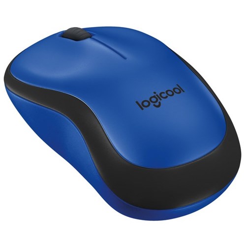 Logitech M221 Silent Wireless Mouse Blue/Black