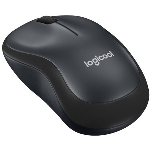 Logitech M221 Silent Wireless Mouse Black OfficeMax NZ